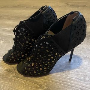 Jimmy Choo laser cut heels